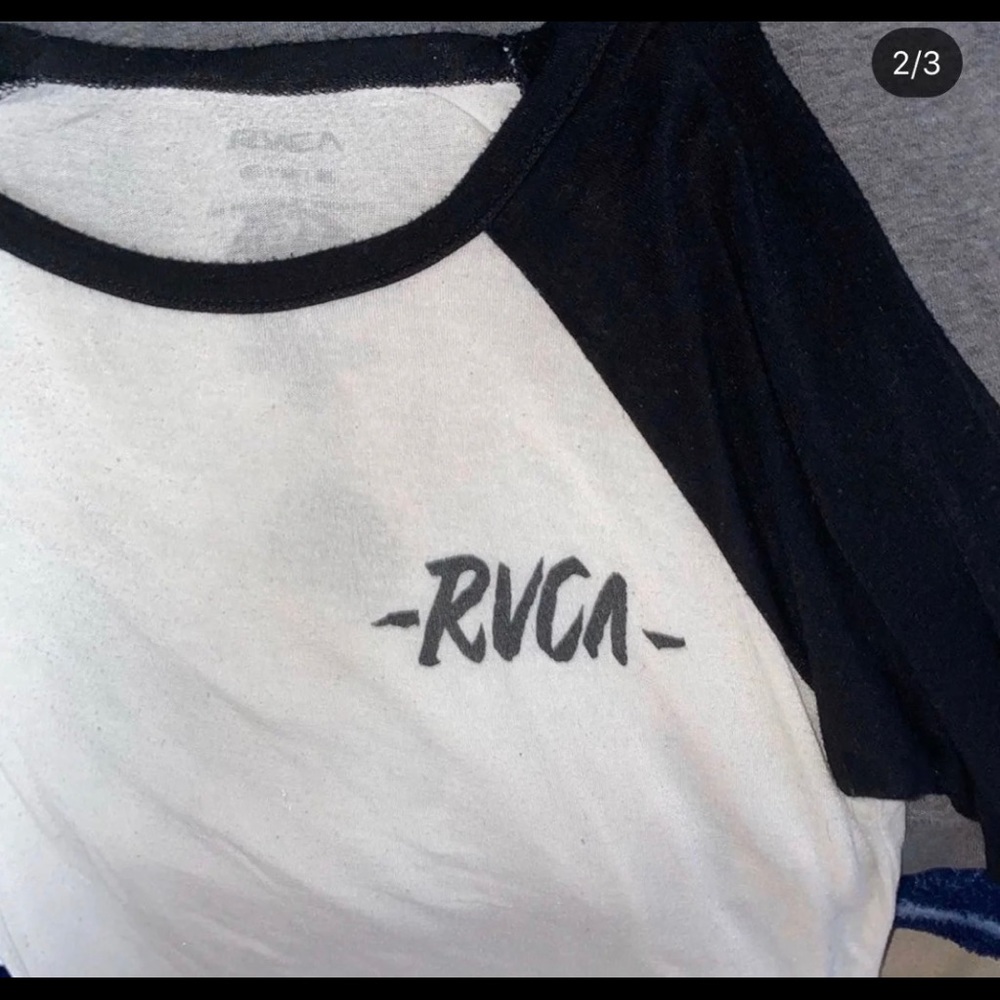 RVCA baseball tee